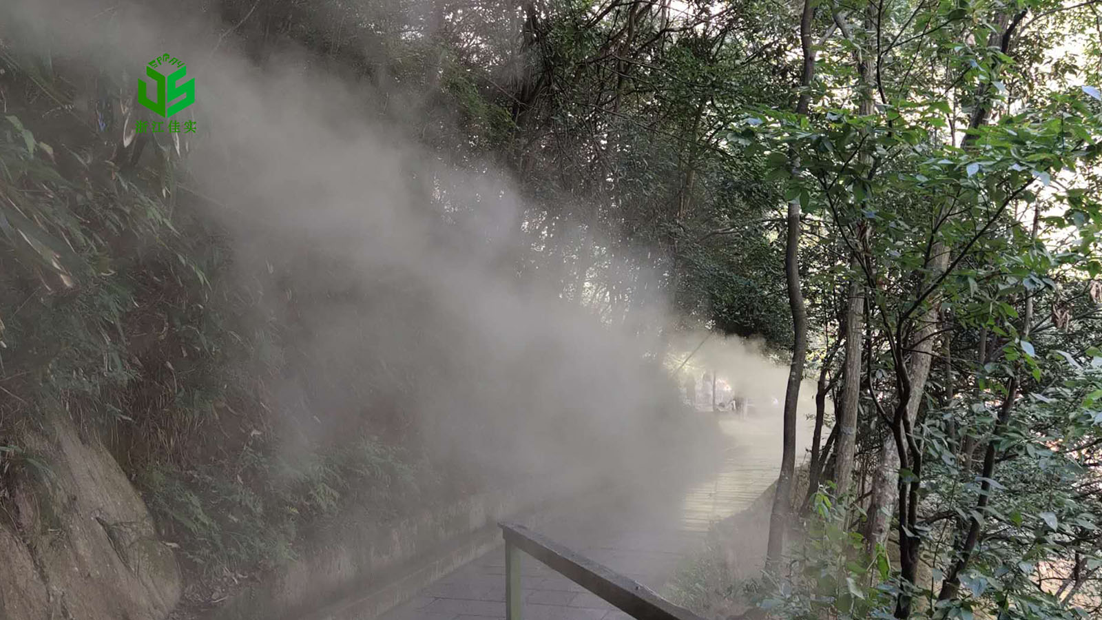 浙江人造雾喷雾造景雾森系统打造沉浸式景观体验