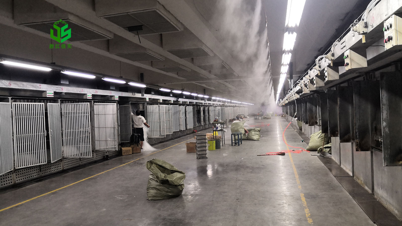 浙江工厂降尘降温专用高压喷雾设备