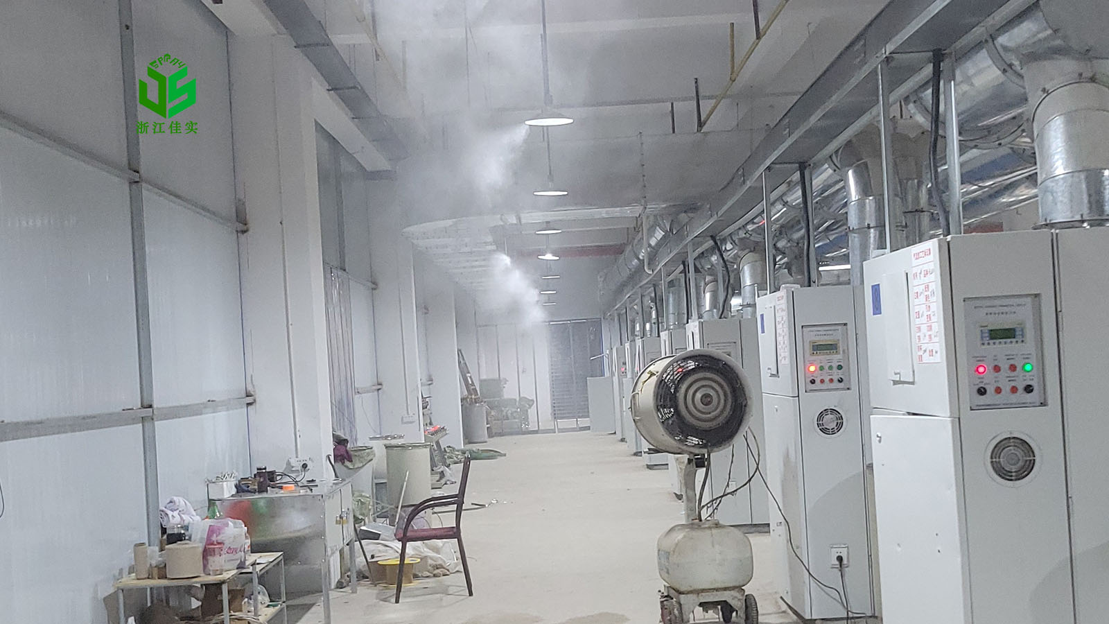 解决车间湿度问题浙江工厂用加湿器